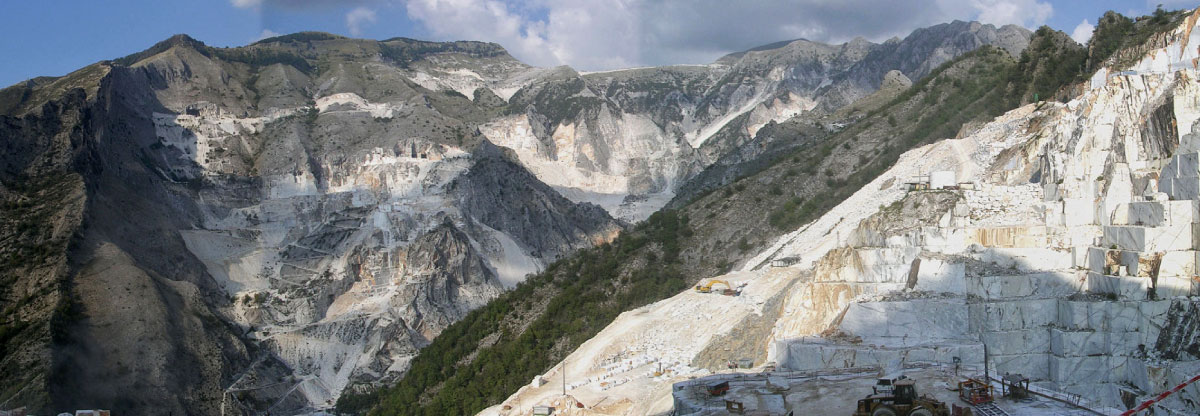Le cave di marmo di Carrara